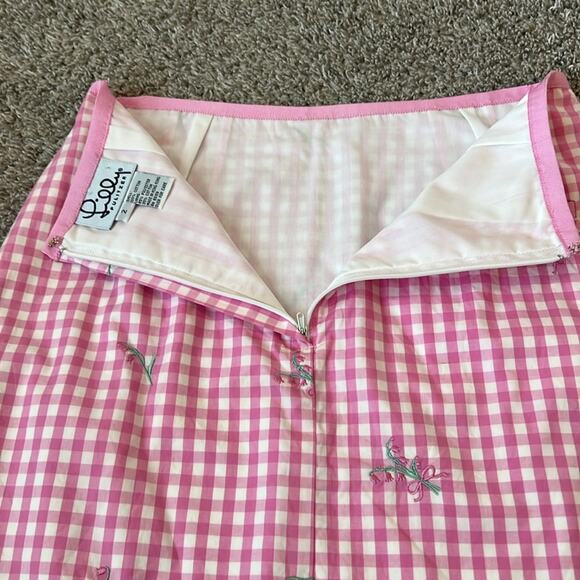 Beautiful EUC Vintage Lilly Pulitzer Skirt Size 2 Preppy Classic Country Club - Picture 12 of 16